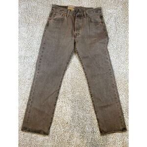 Levi’s 501 Original Men’s Jeans 31x30 Gray Button Fly New With Tag